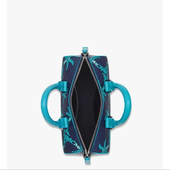 MCM Ella Boston Bag In Palm Canvas NWT - Picture 3 of 6